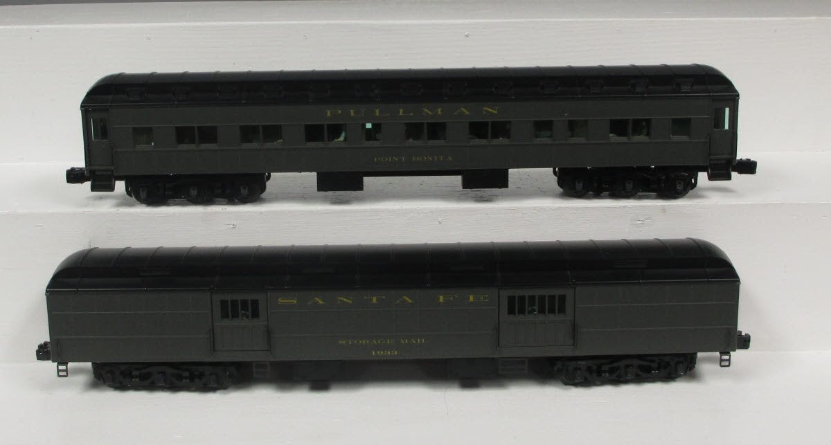 Lionel 6-15542 O Gauge Santa Fe Heavyweight Passenger Car Set LN/Box