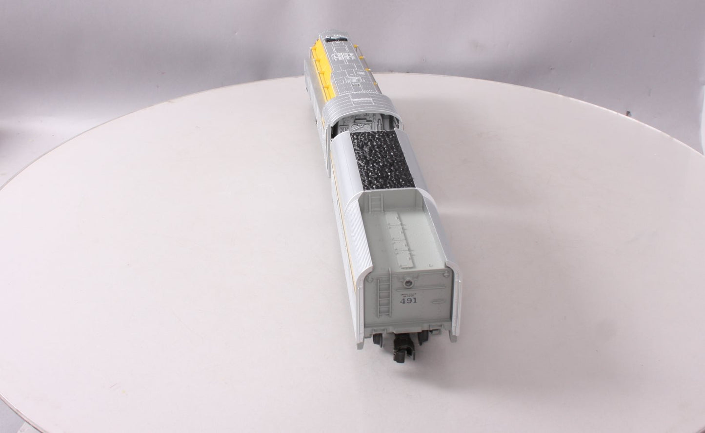 MTH 30-1161-1 O C&O Streamlined Hudson Steam Locomotive & Tender w/PS1 #491 LN/Box