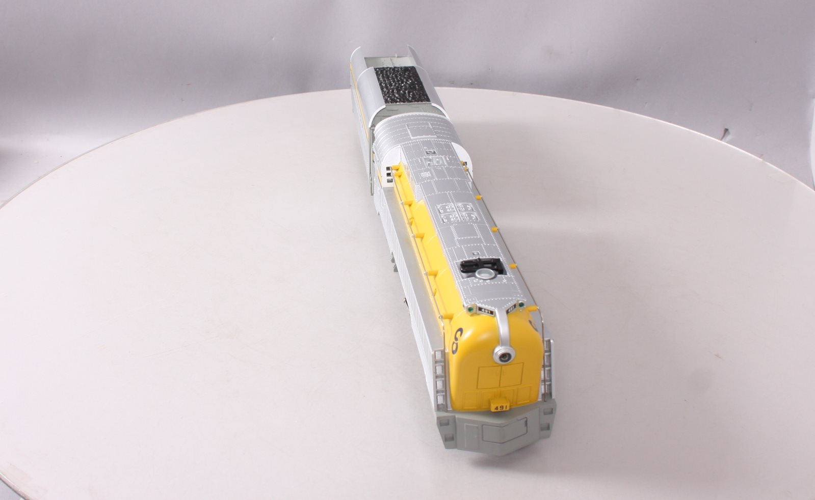 MTH 30-1161-1 O C&O Streamlined Hudson Steam Locomotive & Tender w/PS1 #491 LN/Box
