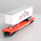 K-Line 6-22574 O Gauge Ringling Bros Flat Car #39 w/ Trailer #4 LN/Box