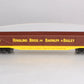 K-Line 6-22544 O Gauge Ringling Bros Wood-Sided Gondola w/ Equipment Load #16 LN/Box