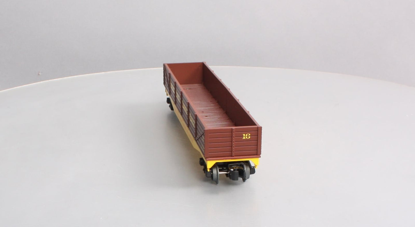 K-Line 6-22544 O Gauge Ringling Bros Wood-Sided Gondola w/ Equipment Load #16 LN/Box