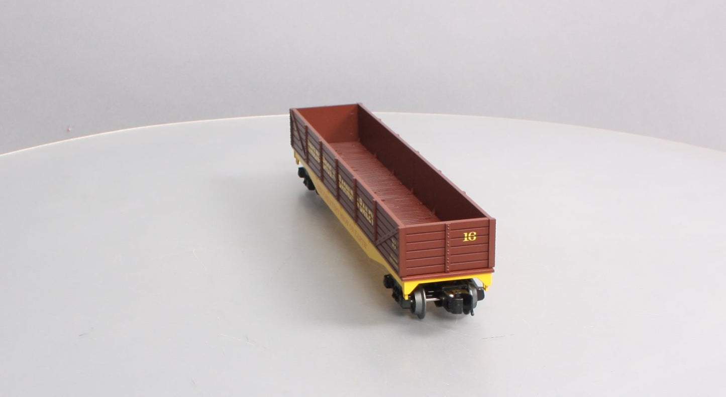 K-Line 6-22544 O Gauge Ringling Bros Wood-Sided Gondola w/ Equipment Load #16 LN/Box