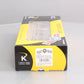 K-Line 6-22544 O Gauge Ringling Bros Wood-Sided Gondola w/ Equipment Load #16 LN/Box