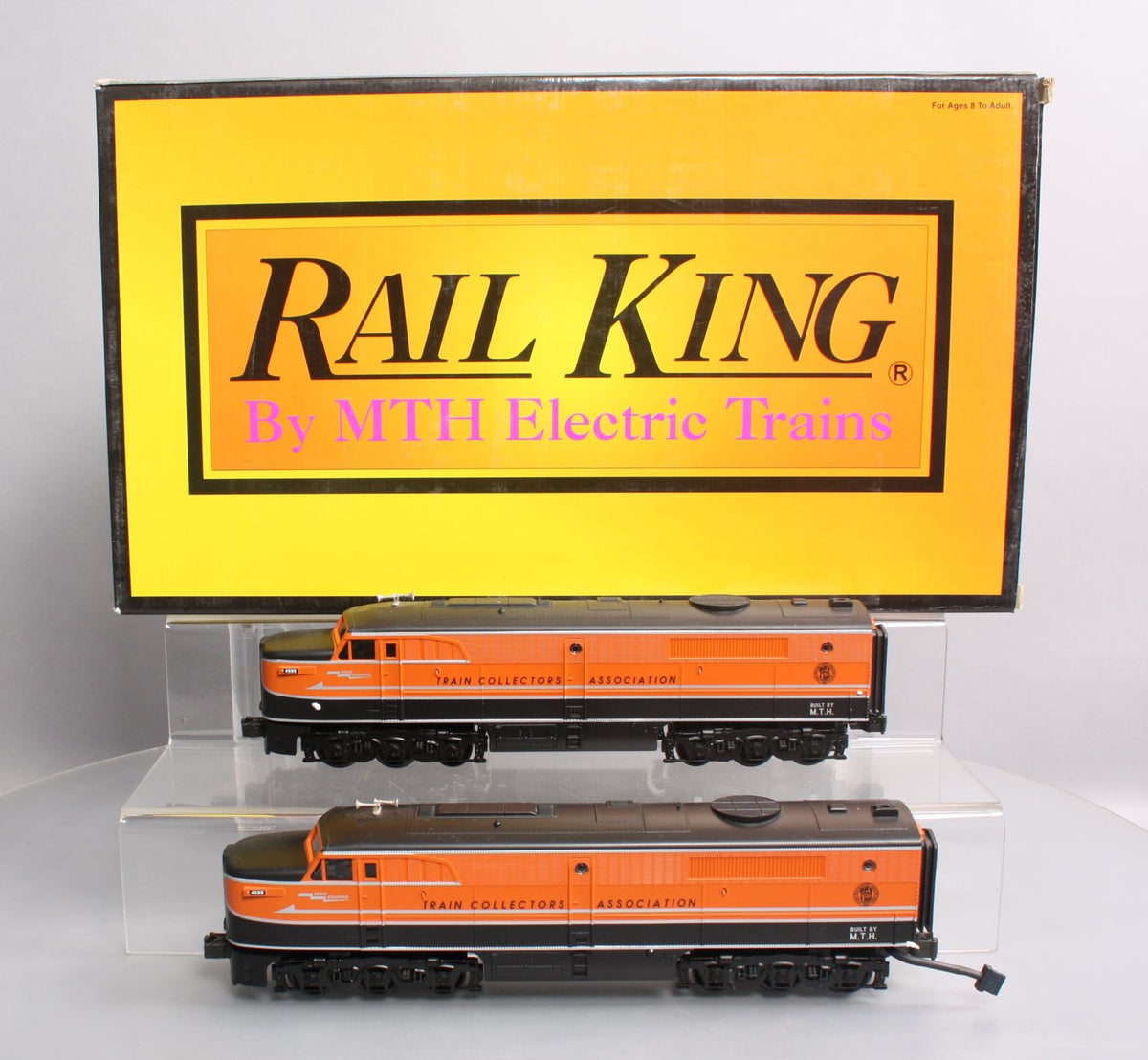 MTH 30-2172-1 TCA 40th Anniversary ALCO AA Diesel Engine Set w/PS1 #4599 LN/Box