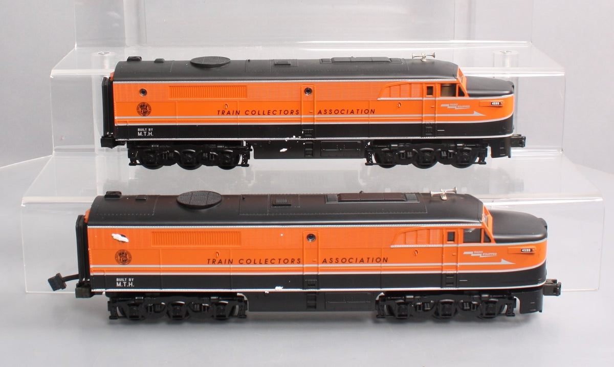 MTH 30-2172-1 TCA 40th Anniversary ALCO AA Diesel Engine Set w/PS1 #4599 LN/Box