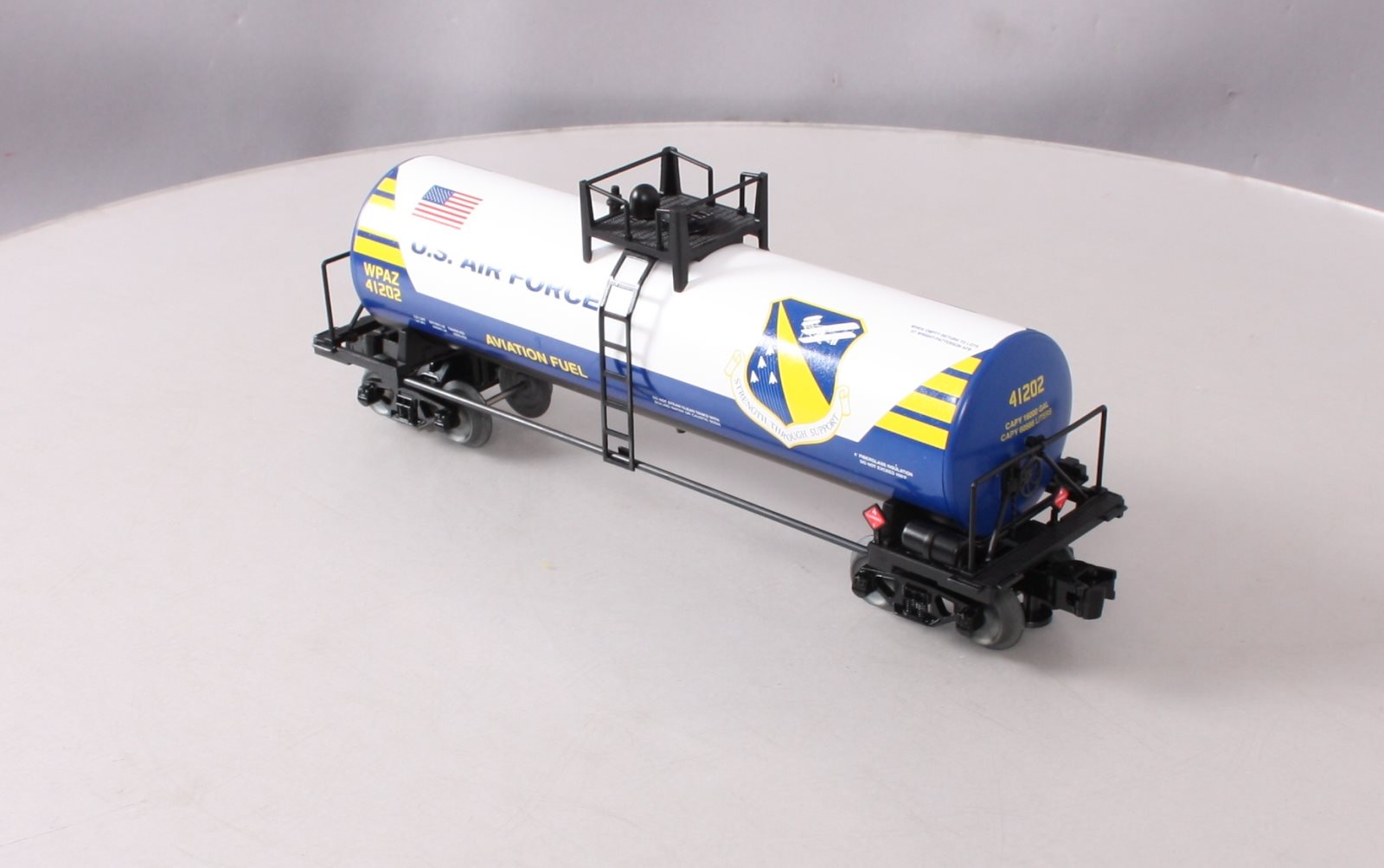 Lionel 2001450 O Gauge USAF Wright-Patterson Unibody Tank Car #41202 LN/Box