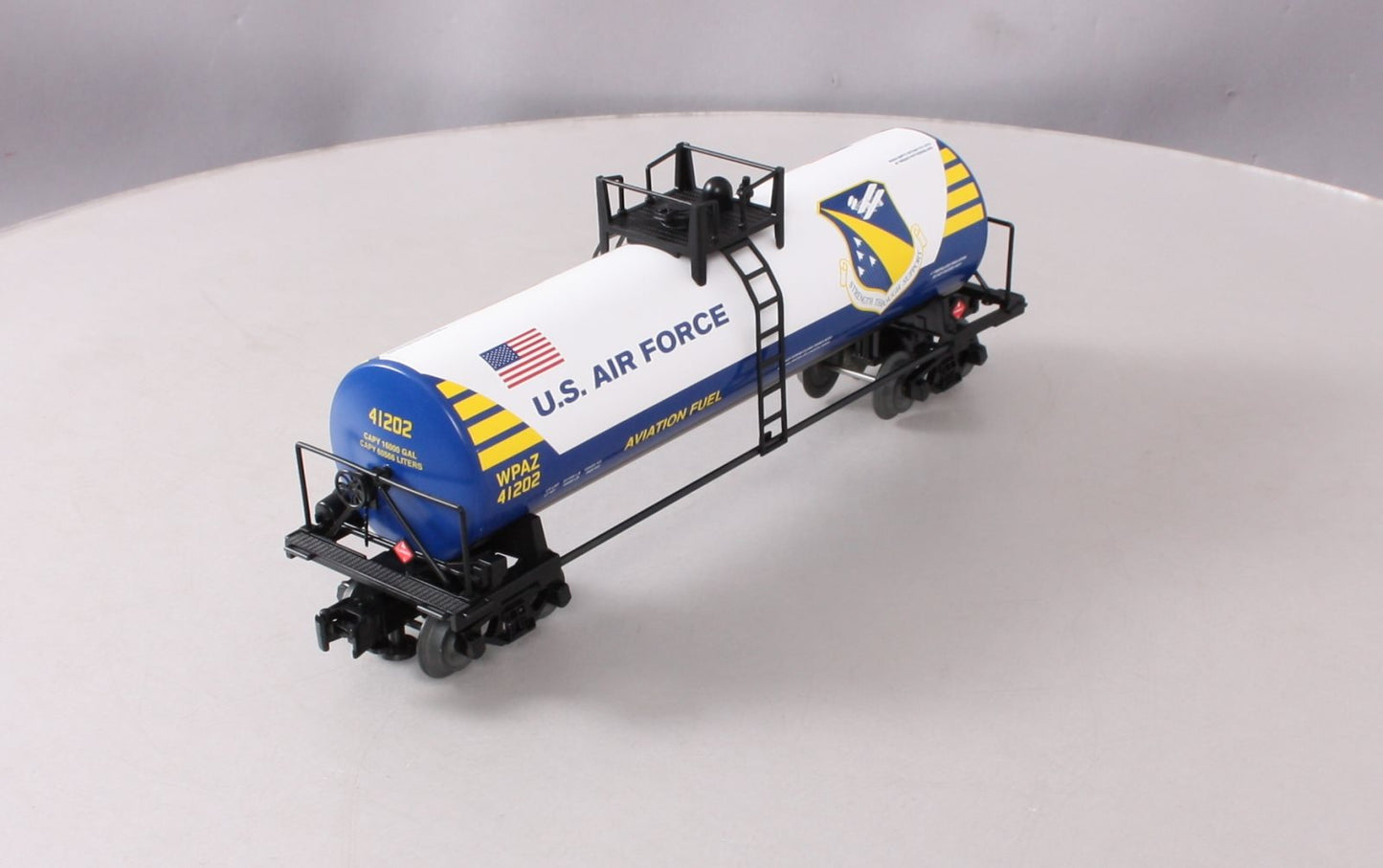Lionel 2001450 O Gauge USAF Wright-Patterson Unibody Tank Car #41202 LN/Box