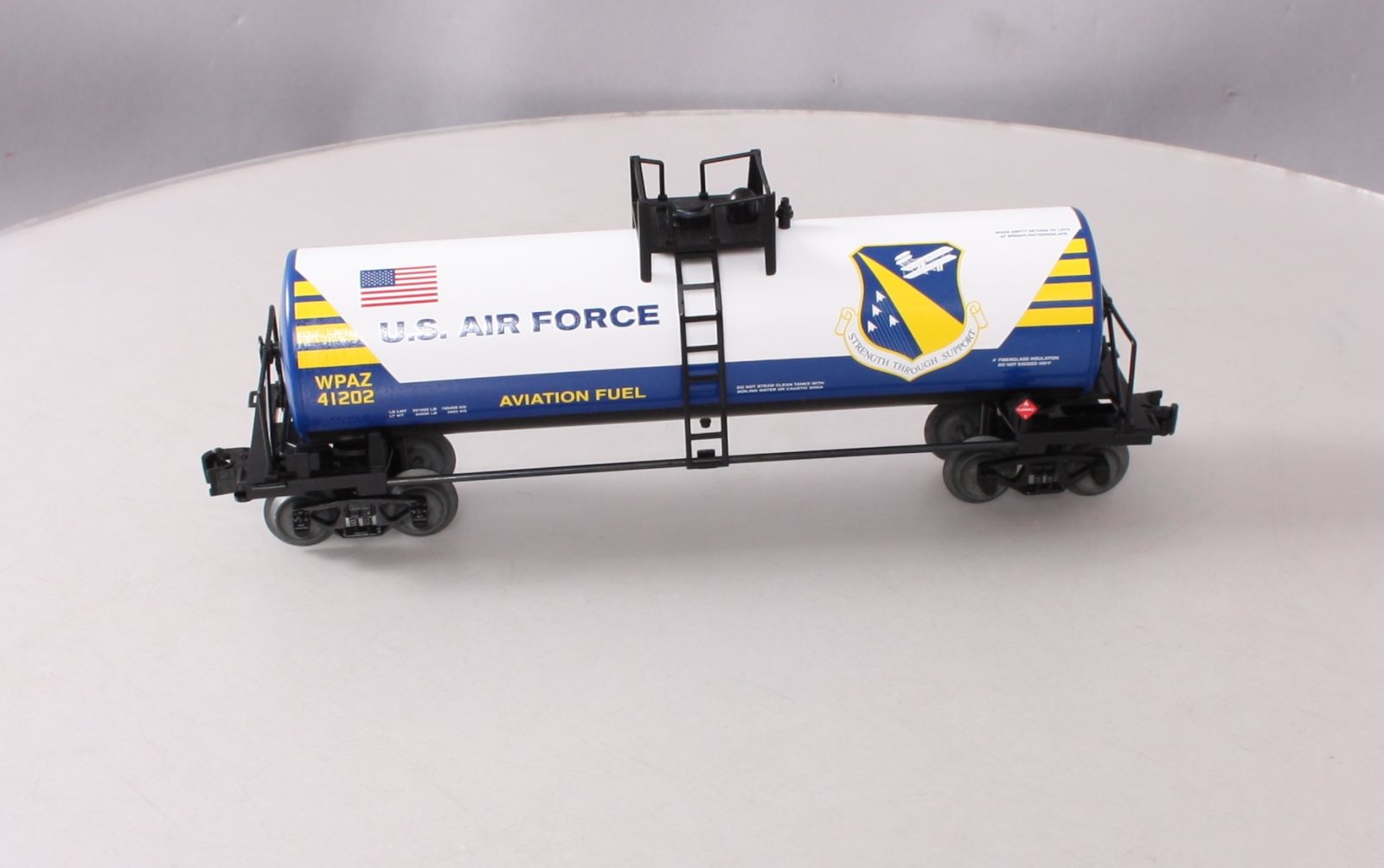 Lionel 2001450 O Gauge USAF Wright-Patterson Unibody Tank Car #41202 LN/Box