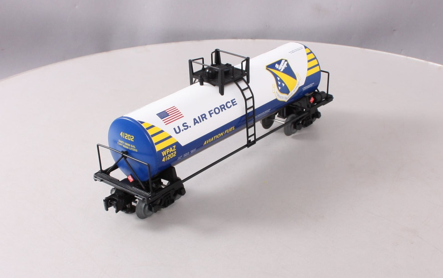 Lionel 2001450 O Gauge USAF Wright-Patterson Unibody Tank Car #41202 LN/Box