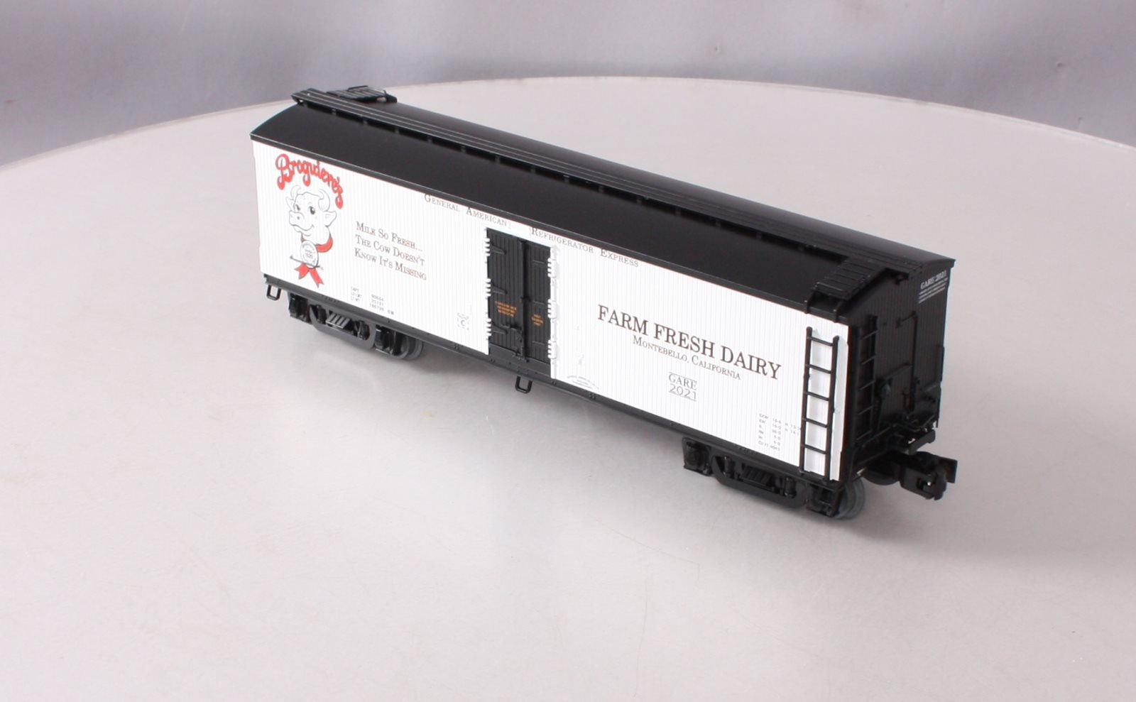 Lionel 2101150 O Gauge Broguieres Milk Car #2021 LN/Box
