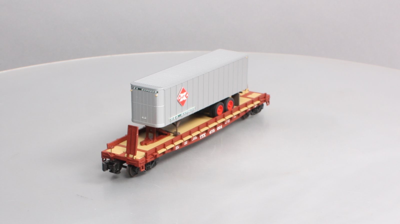 S-Helper Service 00193 S Gauge TOFC Trailer Train #1 w/REAX ALM Trailer LN/Box