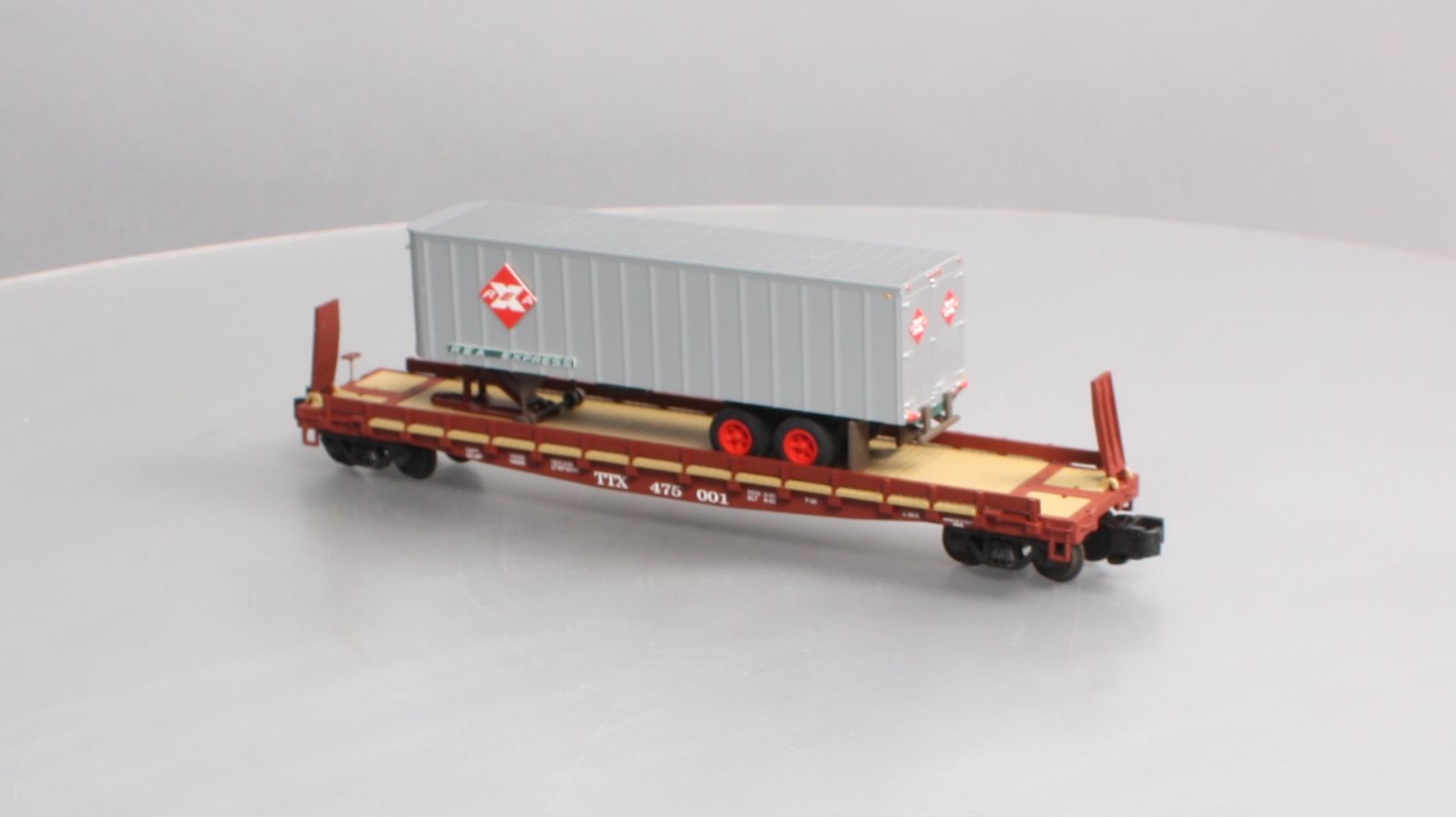 S-Helper Service 00193 S Gauge TOFC Trailer Train #1 w/REAX ALM Trailer LN/Box