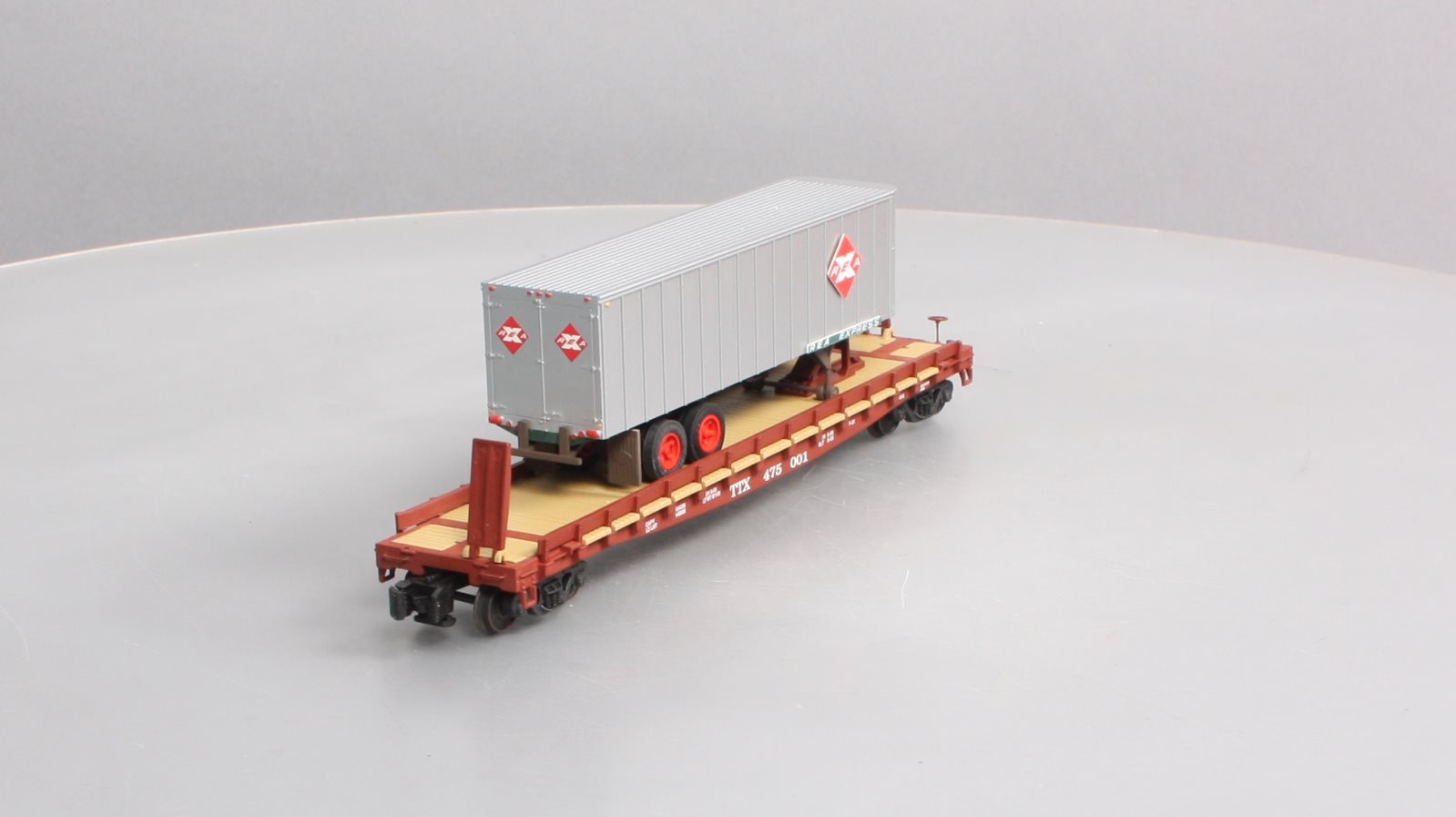 S-Helper Service 00193 S Gauge TOFC Trailer Train #1 w/REAX ALM Trailer LN/Box