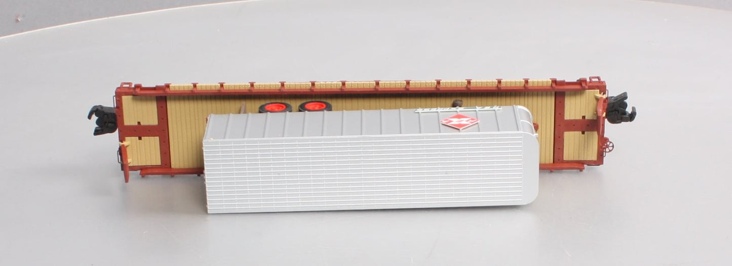 S-Helper Service 00193 S Gauge TOFC Trailer Train #1 w/REAX ALM Trailer LN/Box
