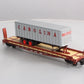 S-Helper Service 00307-6 S Gauge TOFC TTX#2 w/Carolina Trailer #475083 EX/Box