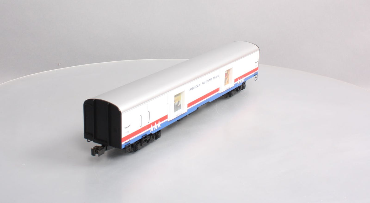K-Line K4601-30104 O Gauge American Freedom Train 18" Aluminum Display Car #104 LN/Box