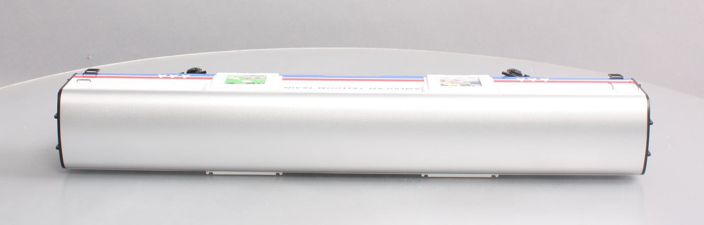 K-Line K4601-30104 O Gauge American Freedom Train 18" Aluminum Display Car #104 LN/Box