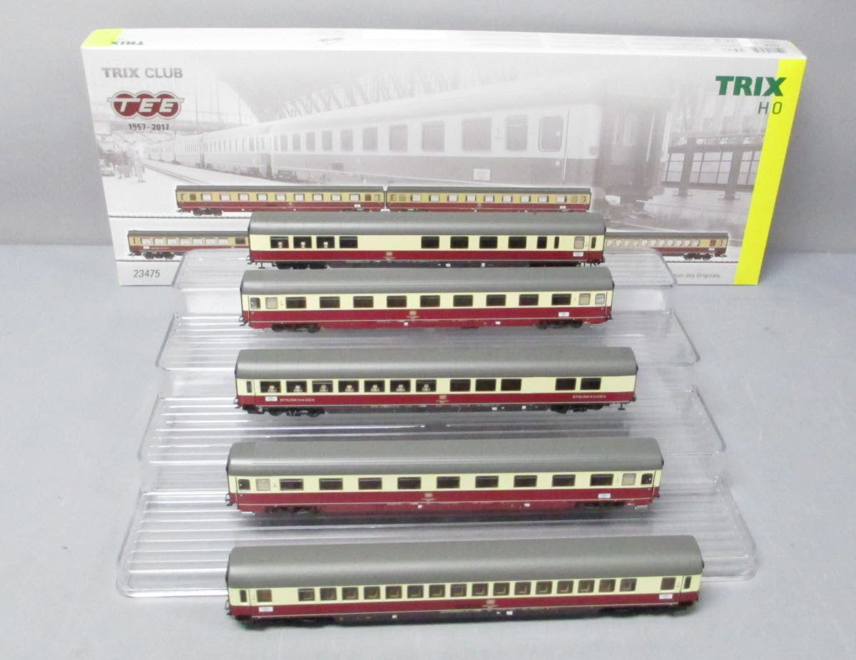Trix 23475 HO TEE 32 Parsifal Express Train Passenger Set LN/Box