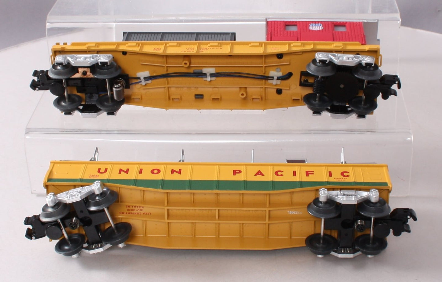 Lionel 2001090 O Gauge 50th Anniversary Union Pacific Convention Car 2-Pack MT/Box