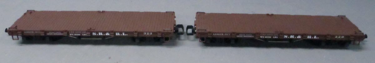 LGB 41600 G Sandy River & Rangeley Lakes Flatcar Set LN/Box