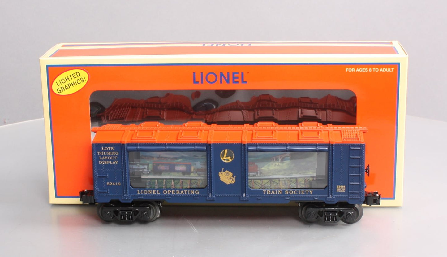 Lionel 6-52419 O Gauge LOTS 2006 Touring Layout Car #52419 LN/Box