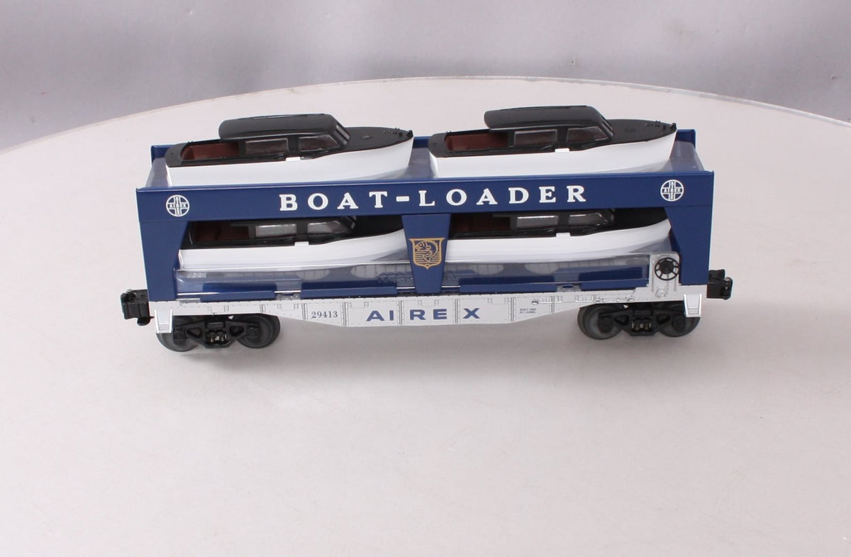Lionel 6-29413 O Gauge Airex Boat Loader Car LN/Box