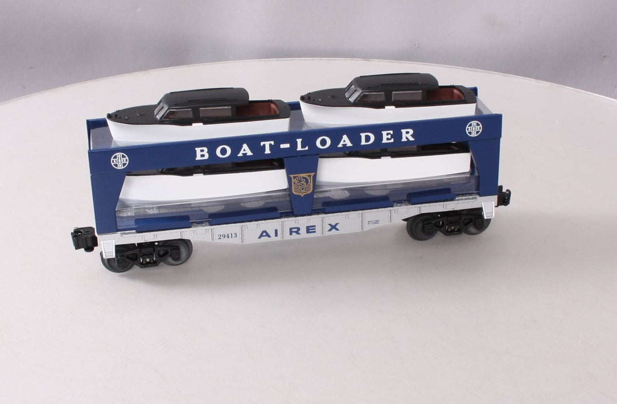 Lionel 6-29413 O Gauge Airex Boat Loader Car LN/Box