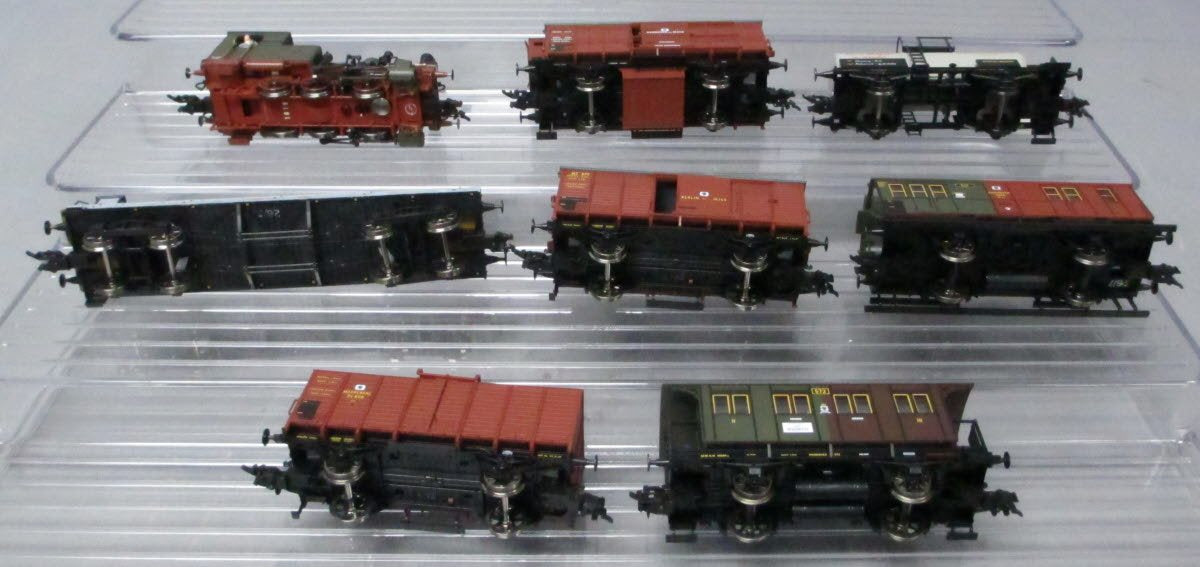Fleischmann 4904 HO Jubilee KPEV Epoch I  Steam, Freight & Passenger Set LN/Box