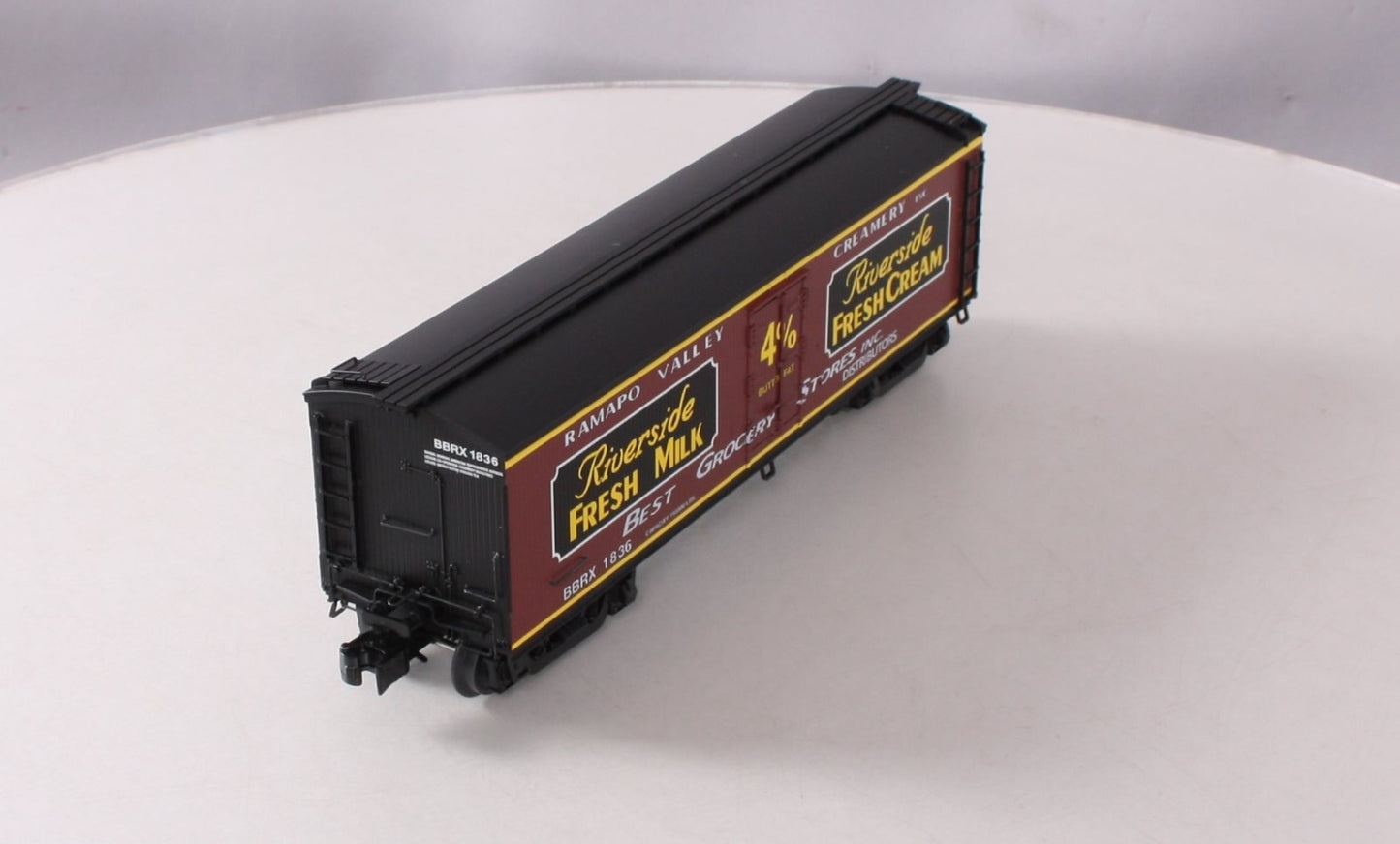 Lionel 658286 O Gauge METCA Riverside Milk Car #1836 LN/Box