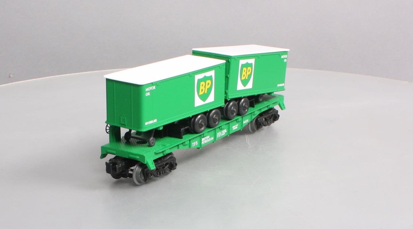 Lionel 6-26001 O Gauge BP FC W/2 Piggyback Trailers LN/Box