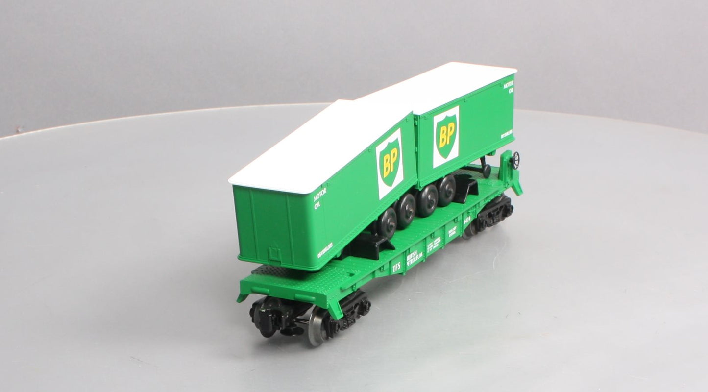 Lionel 6-26001 O Gauge BP FC W/2 Piggyback Trailers LN/Box