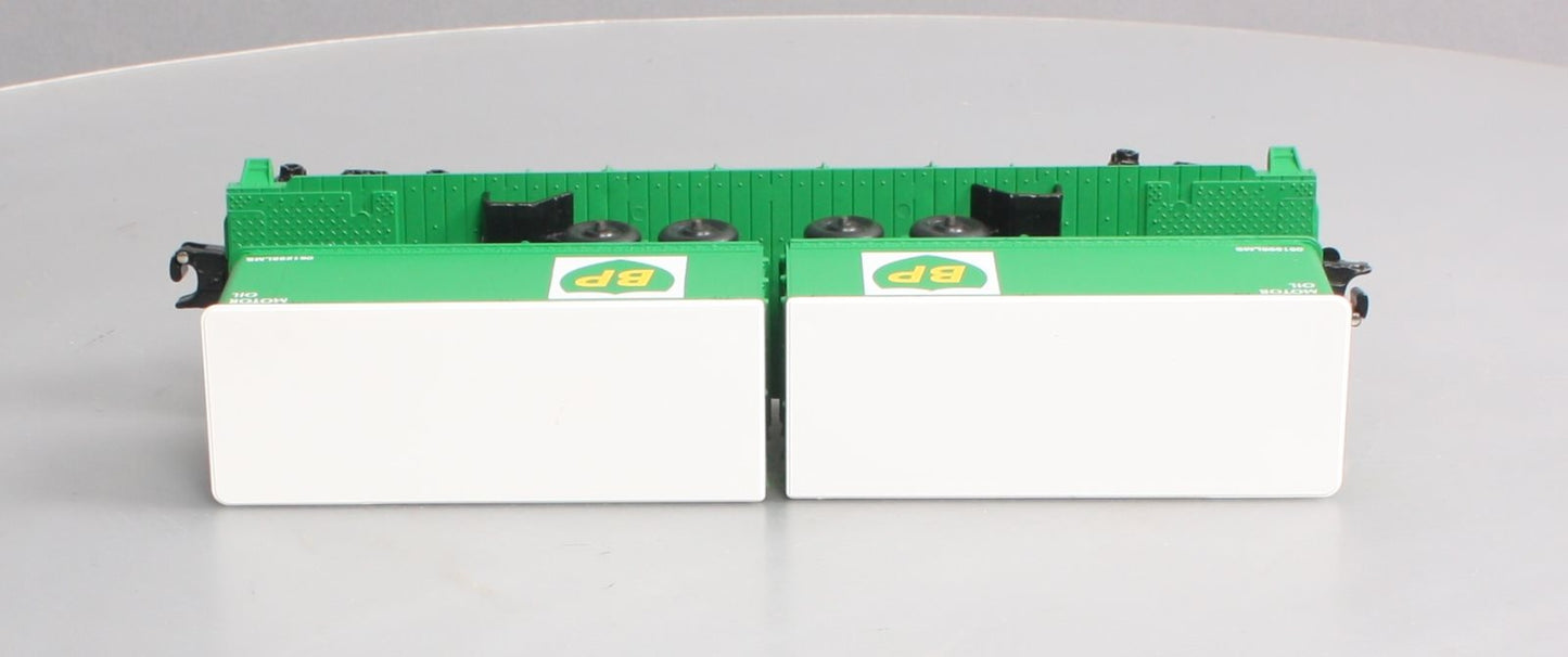 Lionel 6-26001 O Gauge BP FC W/2 Piggyback Trailers LN/Box
