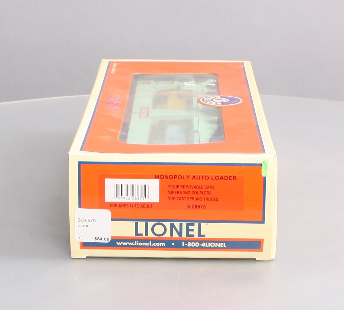 Lionel 6-26675 O Gauge Monopoly Auto Loader
