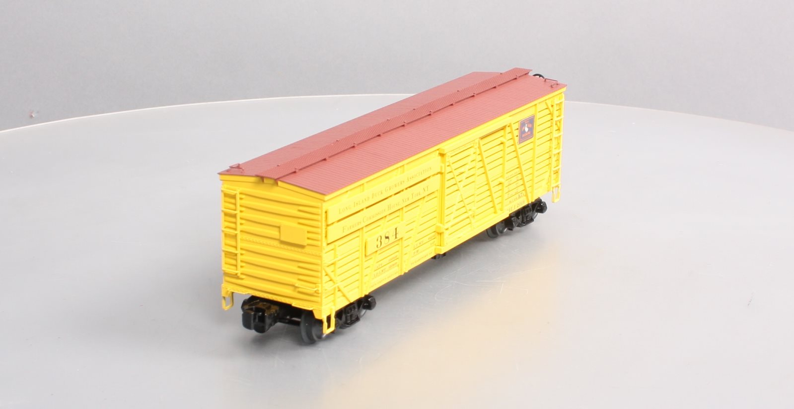 Lionel 20-01260 O Long Island Duck Growers Association Duckling Stock Car #384 NIB