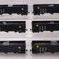 Bachmann 18714 HO Scale Pennsylvania 3-Bay 100-Ton Open Hopper Car Set LN/Box