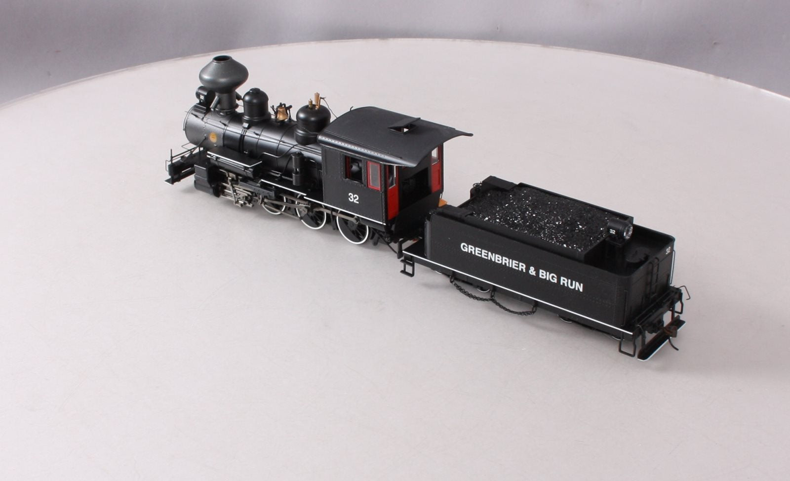 Bachmann 28906 On30 Greenbrier & Big Run Lumber Co. 4-6-0 Steam Loco #32 w DCC NIB