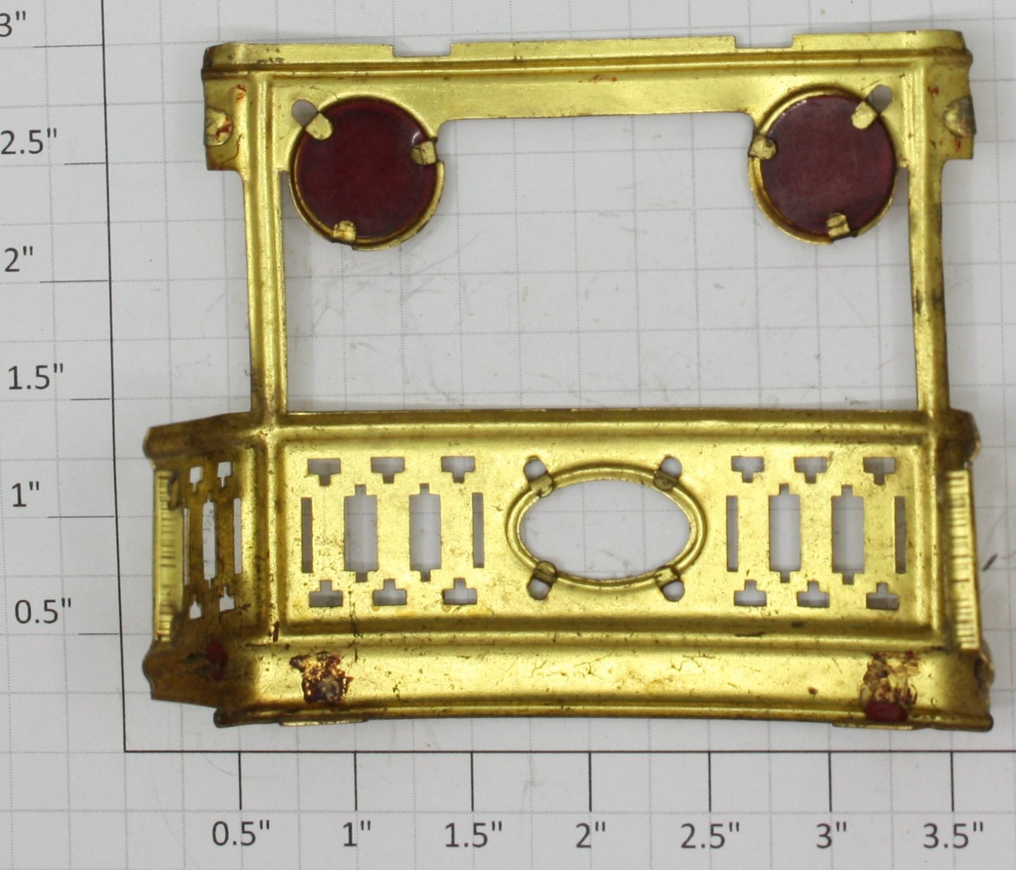 Lionel 1768-13 Brass Observation End Platform Railing