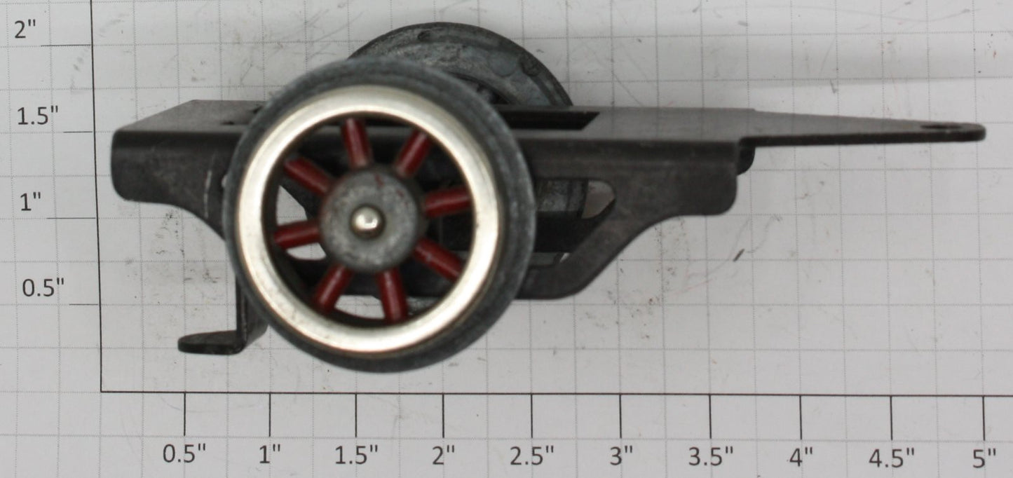 Lionel 385E-41 Prewar Rear Truck w/ Red Wheels 385E/390/390E - Repro