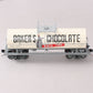 Downs Model RR 31057 S Gauge Baker's Chocolate Tank Car EX/Box