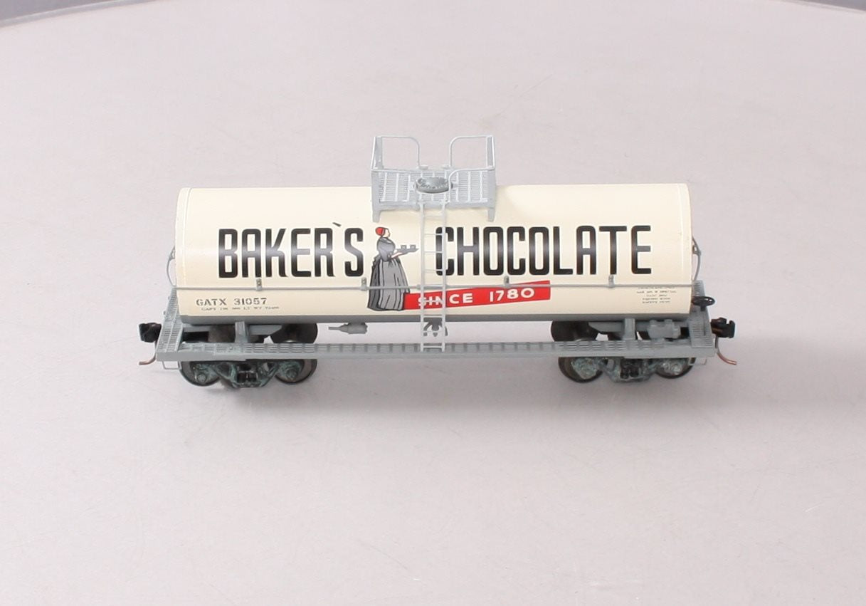 Downs Model RR 31057 S Gauge Baker's Chocolate Tank Car EX/Box