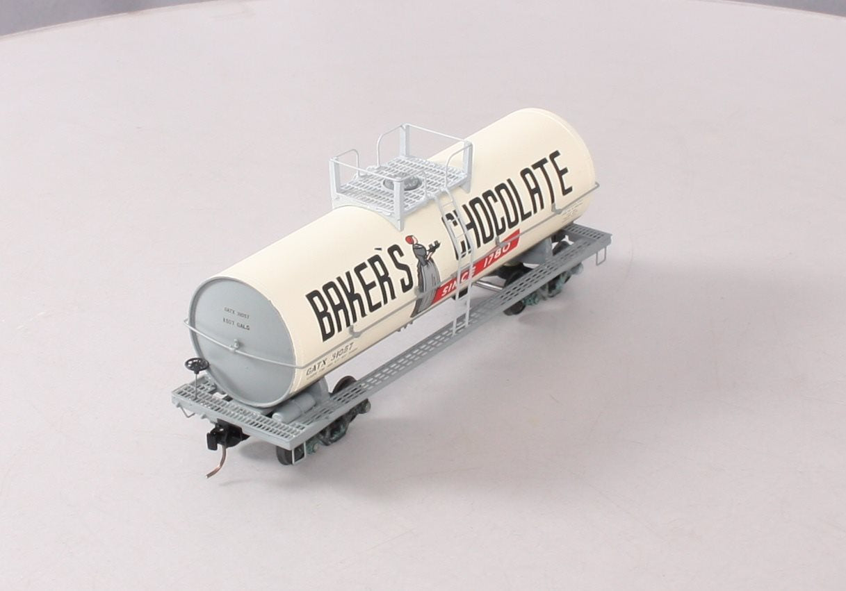 Downs Model RR 31057 S Gauge Baker's Chocolate Tank Car EX/Box