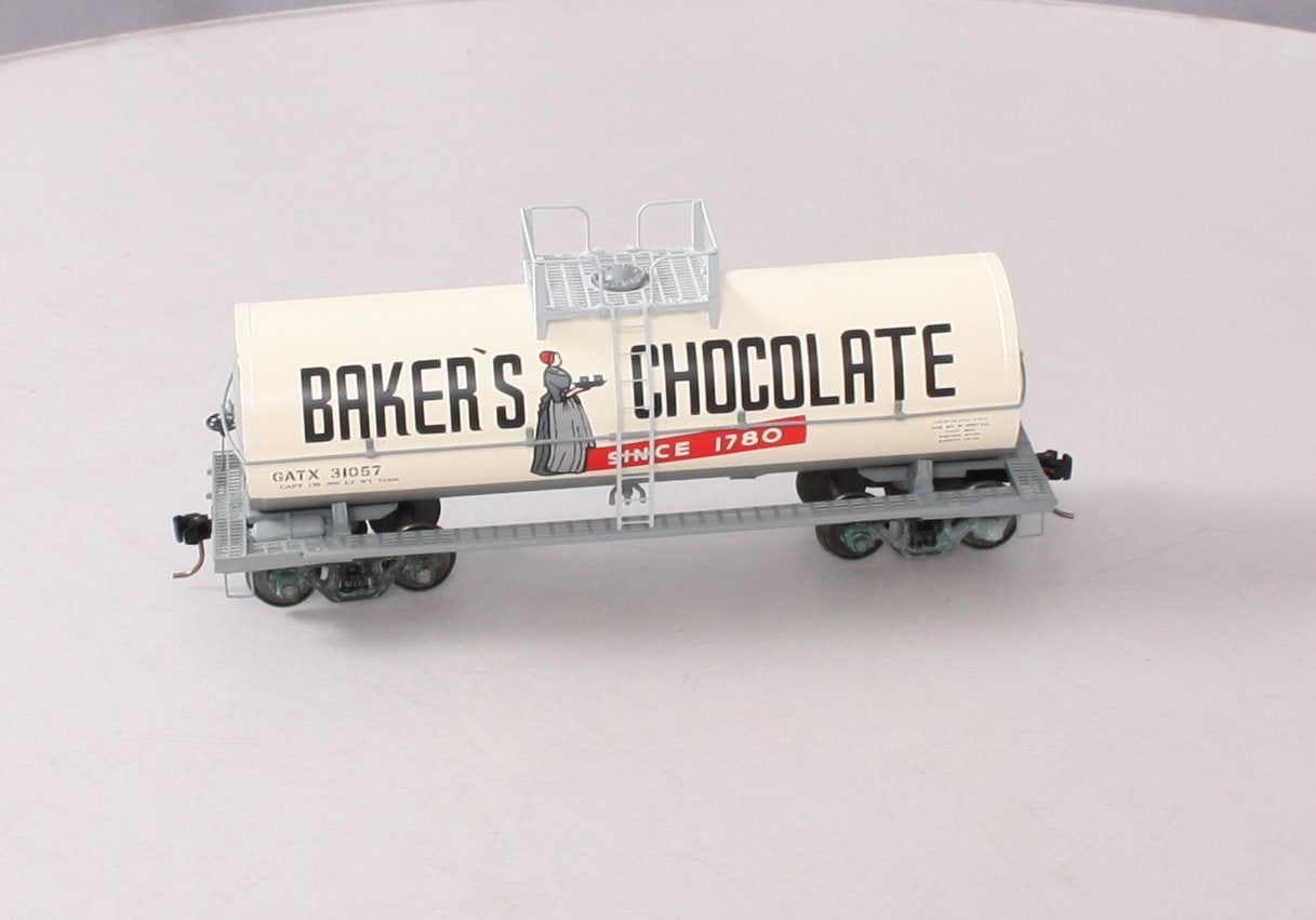 Downs Model RR 31057 S Gauge Baker's Chocolate Tank Car EX/Box