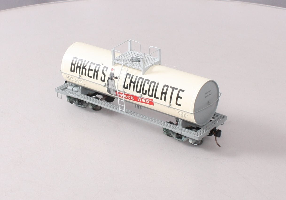 Downs Model RR 31057 S Gauge Baker's Chocolate Tank Car EX/Box