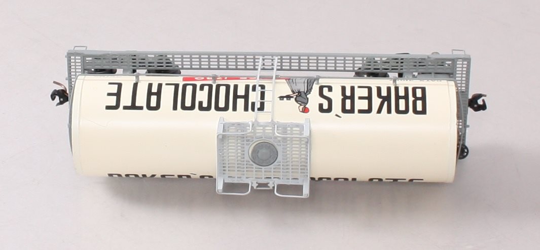 Downs Model RR 31057 S Gauge Baker's Chocolate Tank Car EX/Box