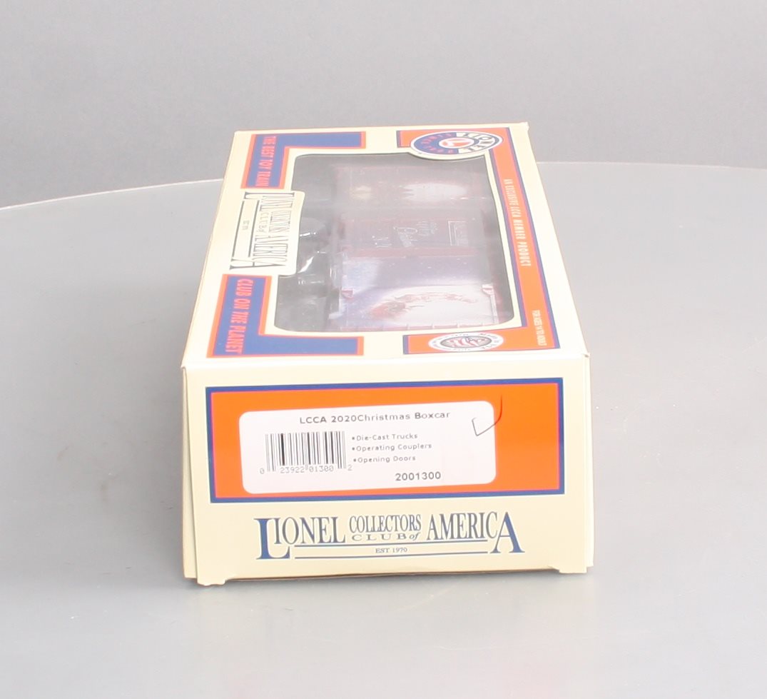 Lionel 2001300 O Scale LCCA 2020 Christmas Boxcar LN/Box