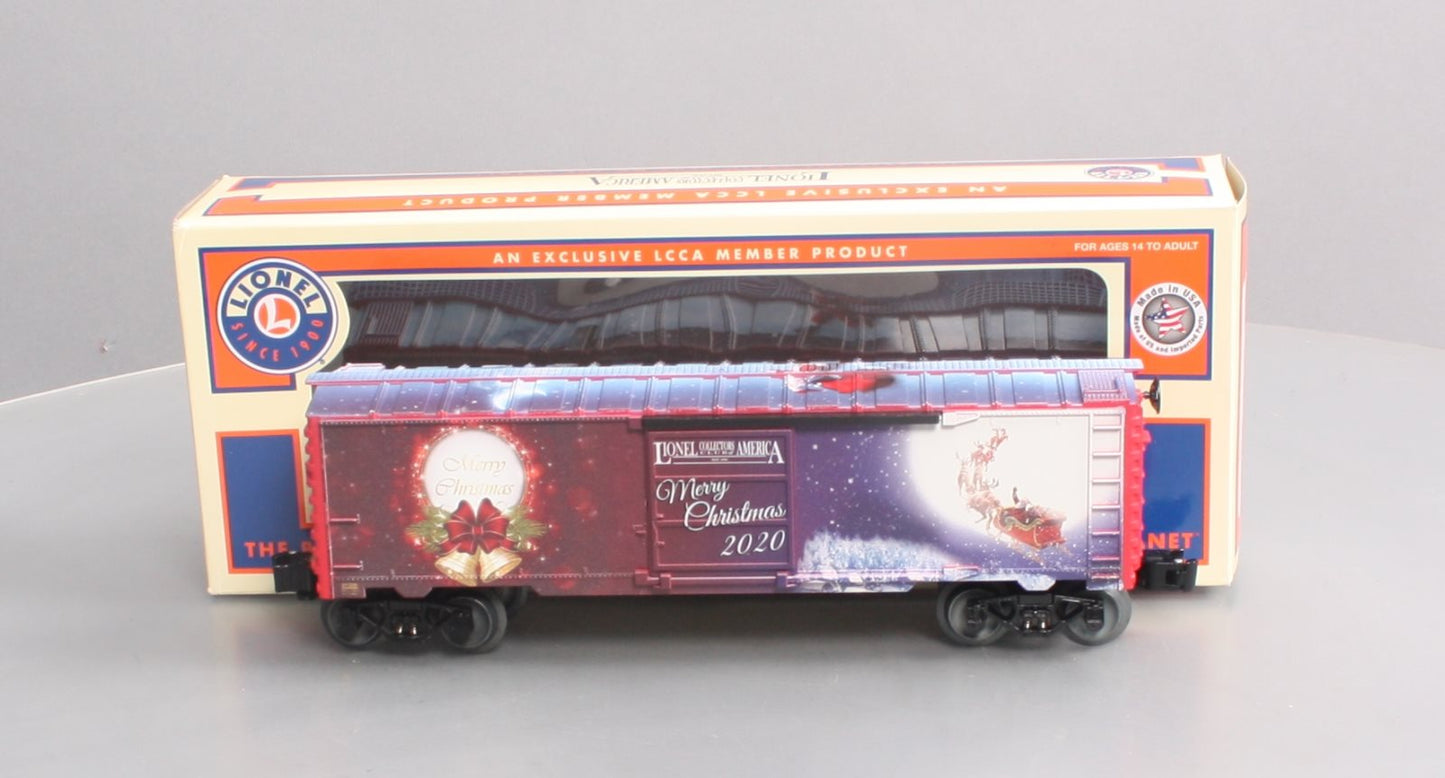 Lionel 2001300 O Scale LCCA 2020 Christmas Boxcar LN/Box