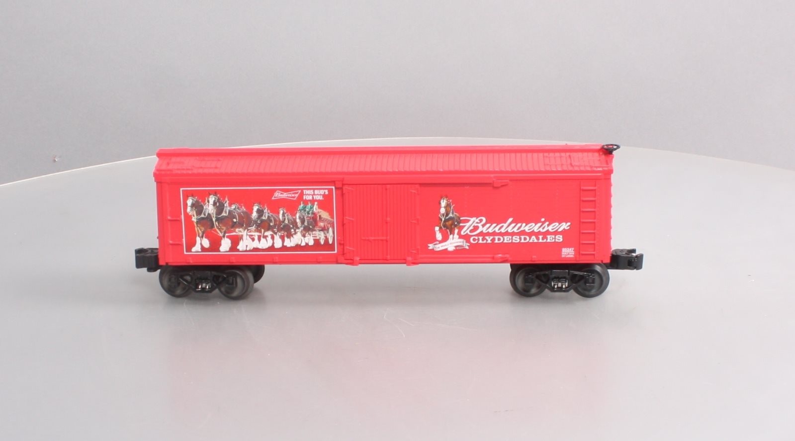 Lionel 6-85247 O Gauge Budweiser Clydesdales Reefer LN