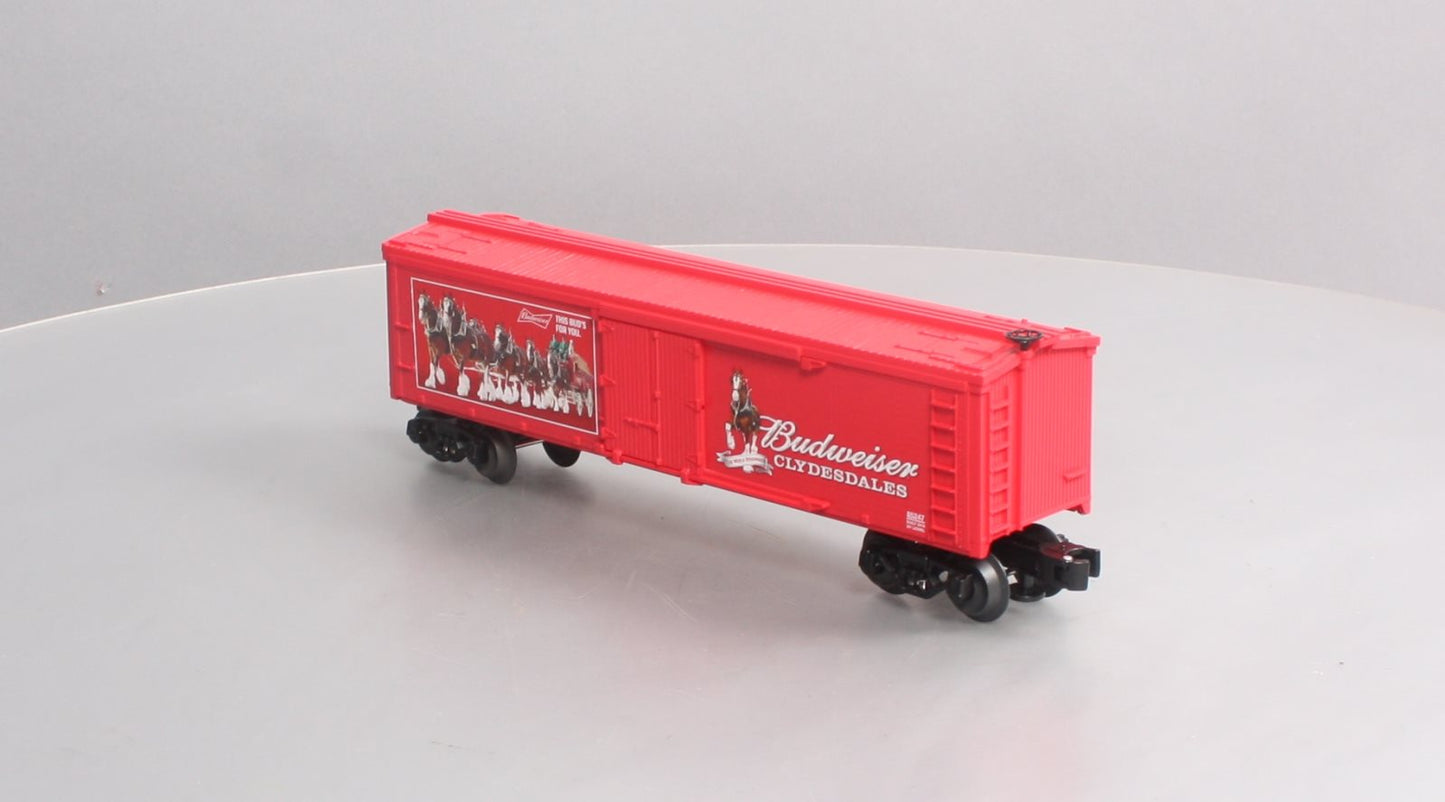 Lionel 6-85247 O Gauge Budweiser Clydesdales Reefer LN