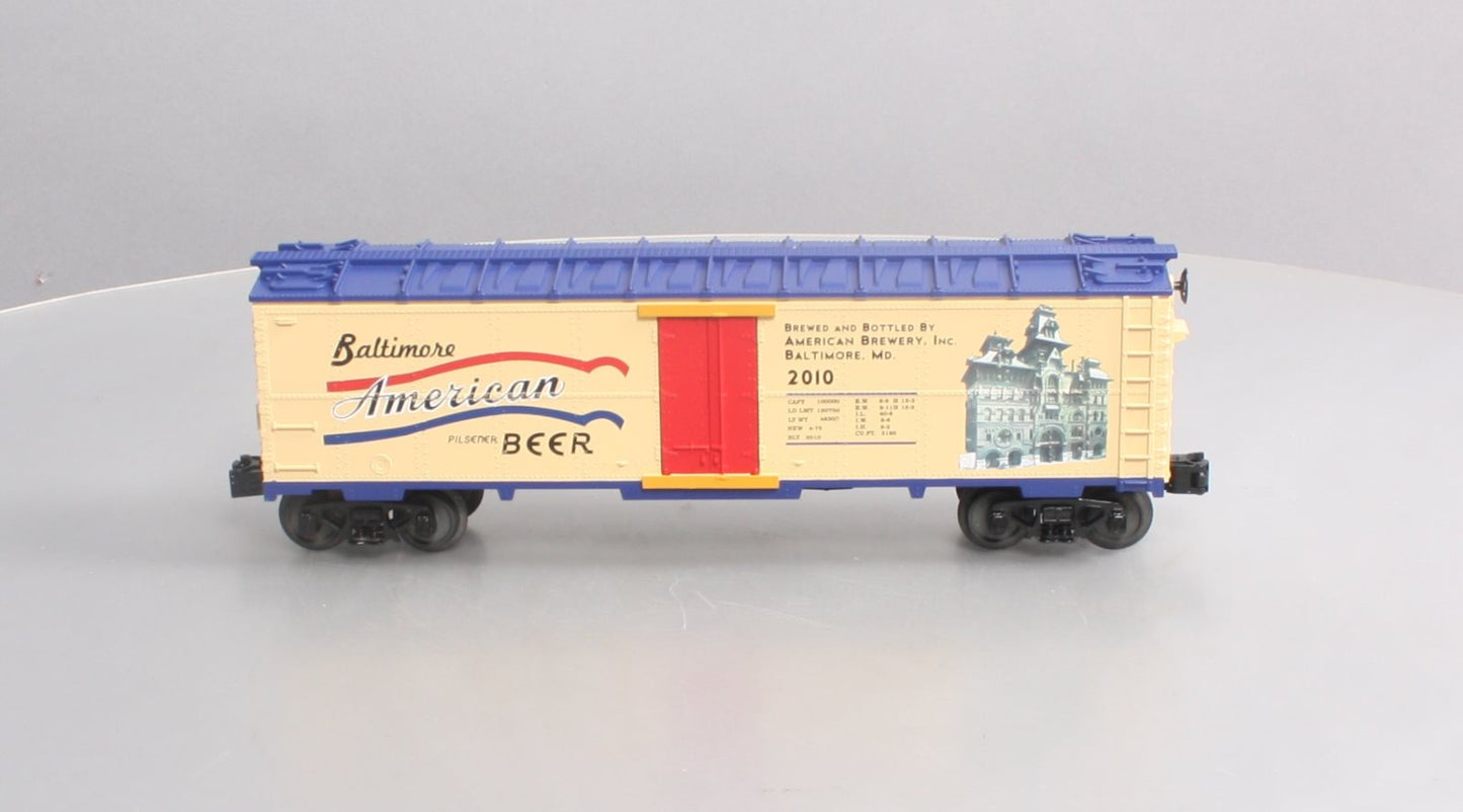MTH 30-78119 O Gauge American Beer Reefer Car TCA Banquet Car 2010 LN/Box